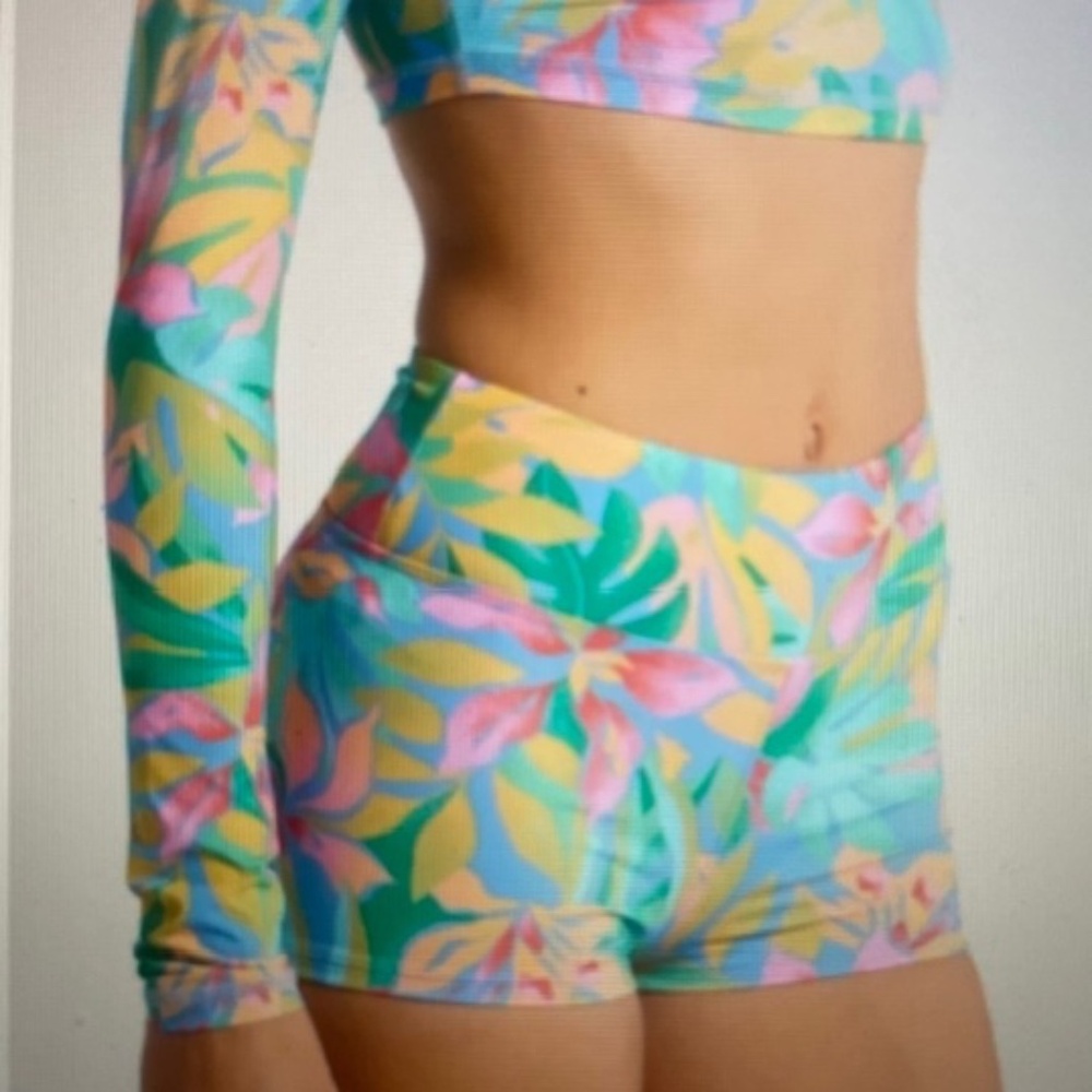 NWT BILLABONG Tropic Daze Rash guard set (XL) - Picture 6 of 8